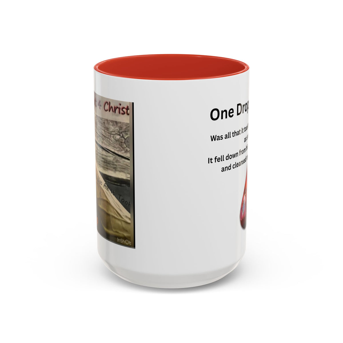 One Drop Accent Coffee Mug (11, 15oz)