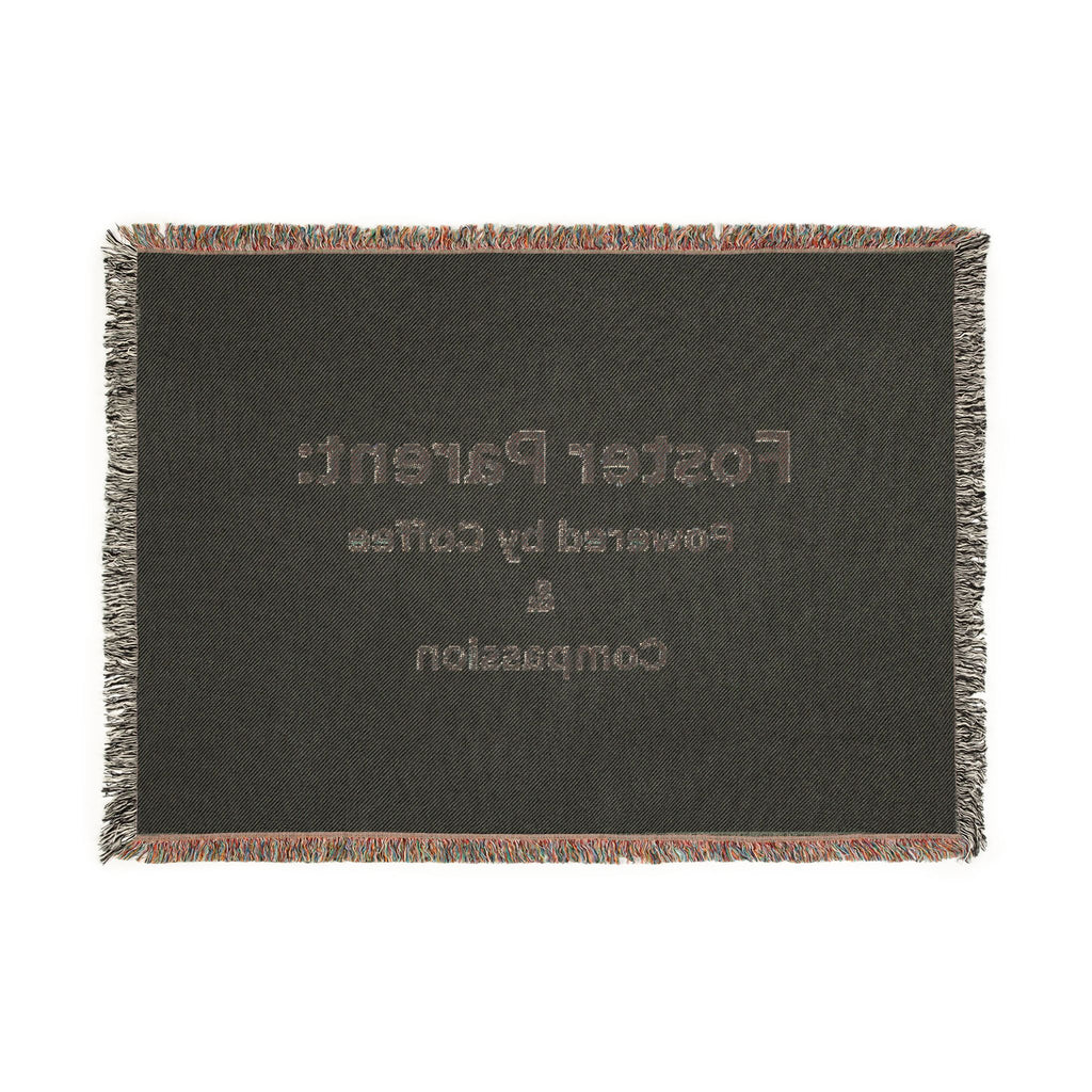 Foster Parent Powered Woven Blanket