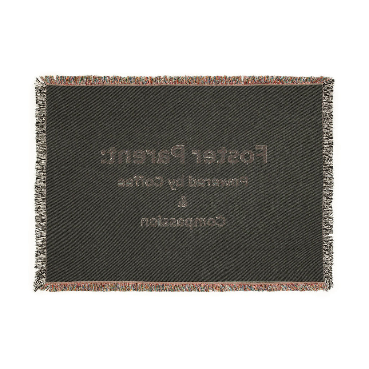 Foster Parent Powered Woven Blanket