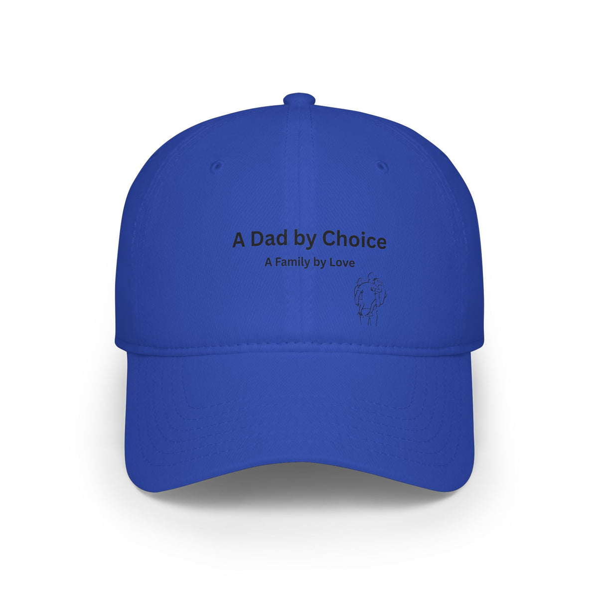 Dad By Choice Low Profile Baseball Cap