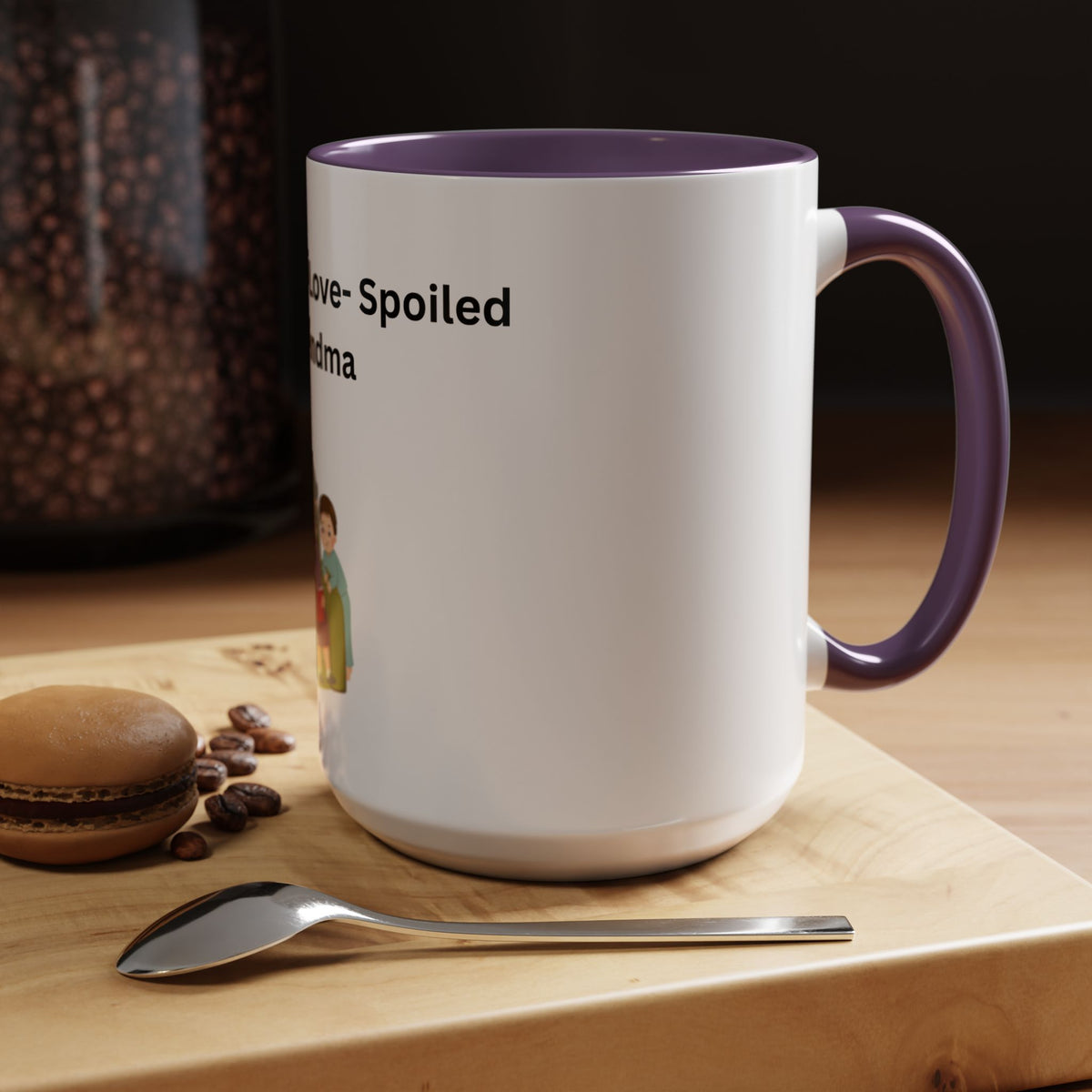 Fostered by Love Grandma Coffee Mug – Foster Grandma Gift, Foster Care Family Mug (11oz, 15oz)