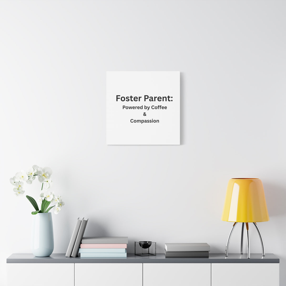 Foster Parents Powered Matte Canvas, Stretched, 1.25"