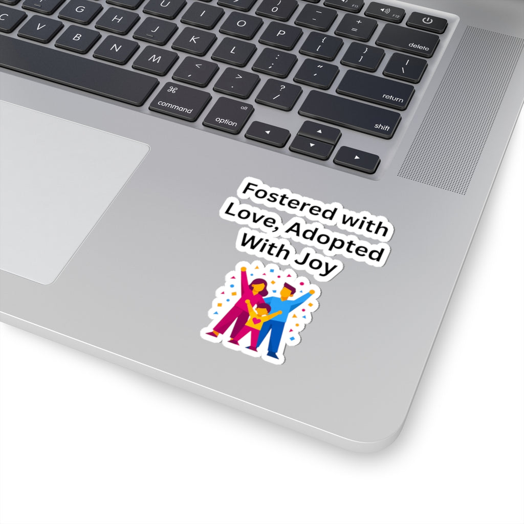 Fostered with Love Kiss-Cut Stickers