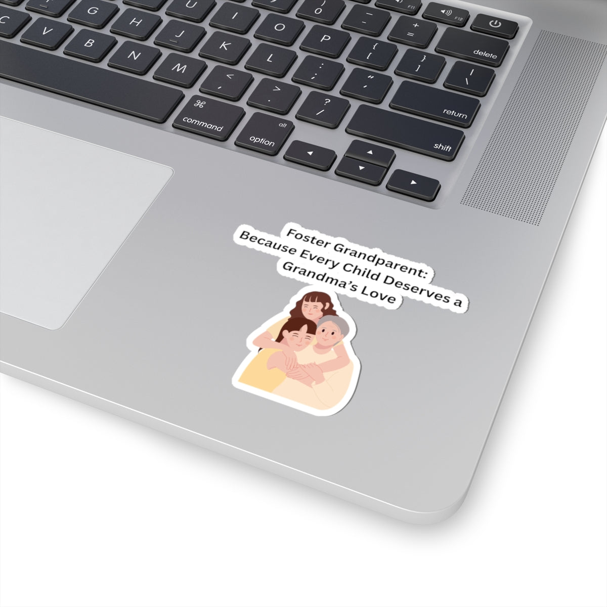 Foster Grandma2 Kiss-Cut Stickers