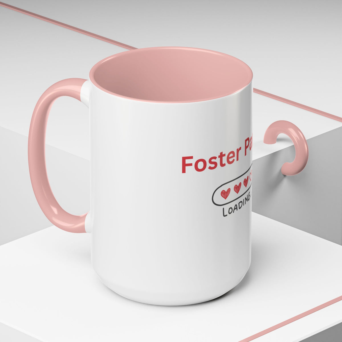 Foster Parent Loading Accent Coffee Mug (11, 15oz)