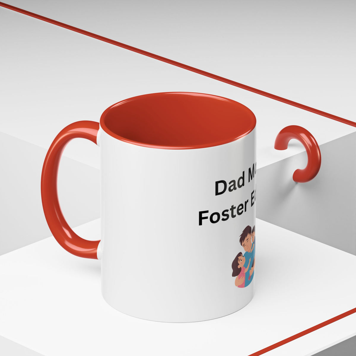 Dad Mode Accent Coffee Mug (11, 15oz)