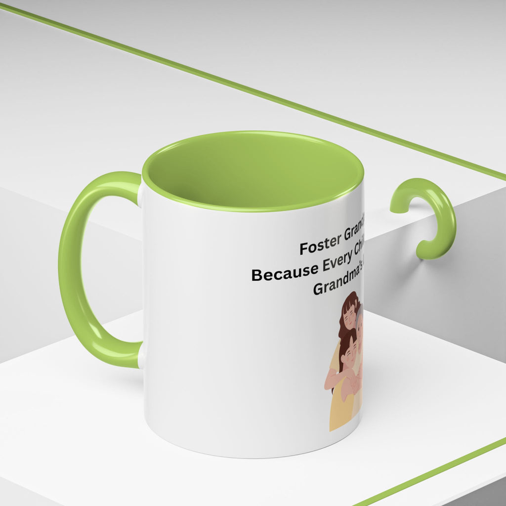 Grandma Coffee Mug – Foster Grandparent Gift, Foster Care Family Mug (11oz, 15oz)