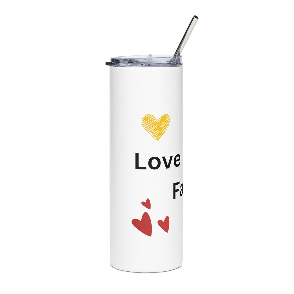 Love Makes A Family Stainless Steel Tumbler, 20oz