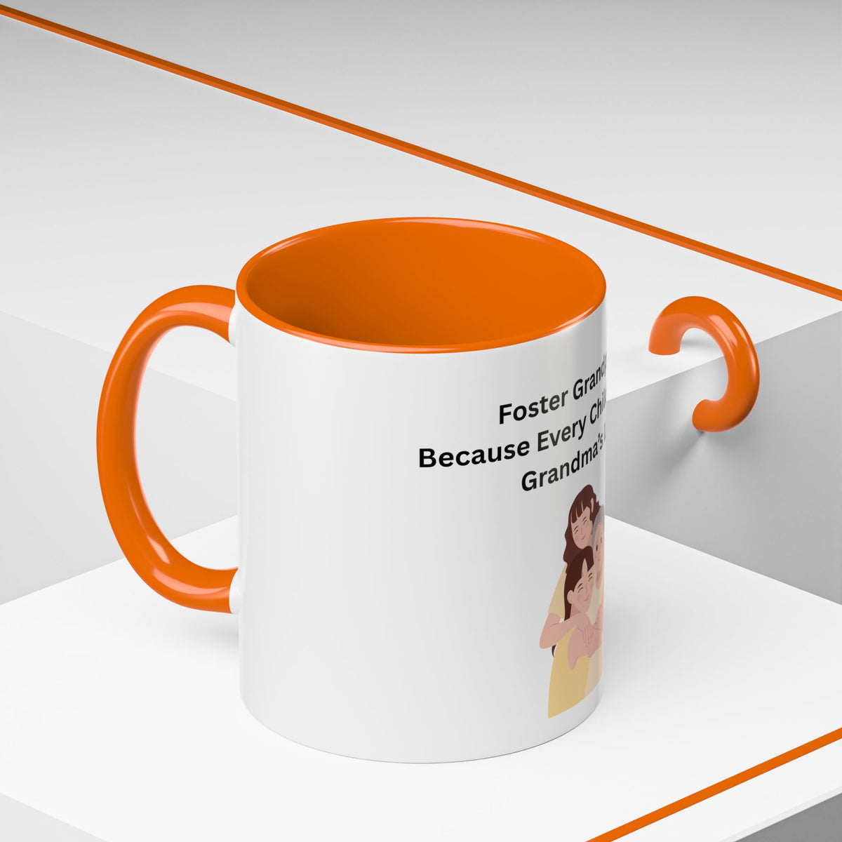 Grandma Coffee Mug – Foster Grandparent Gift, Foster Care Family Mug (11oz, 15oz)