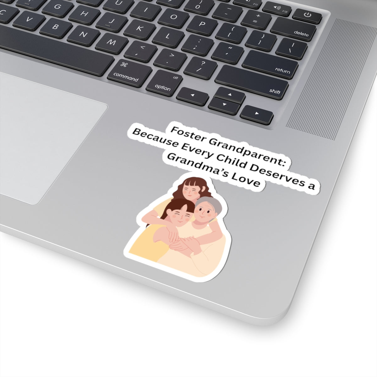 Foster Grandma2 Kiss-Cut Stickers
