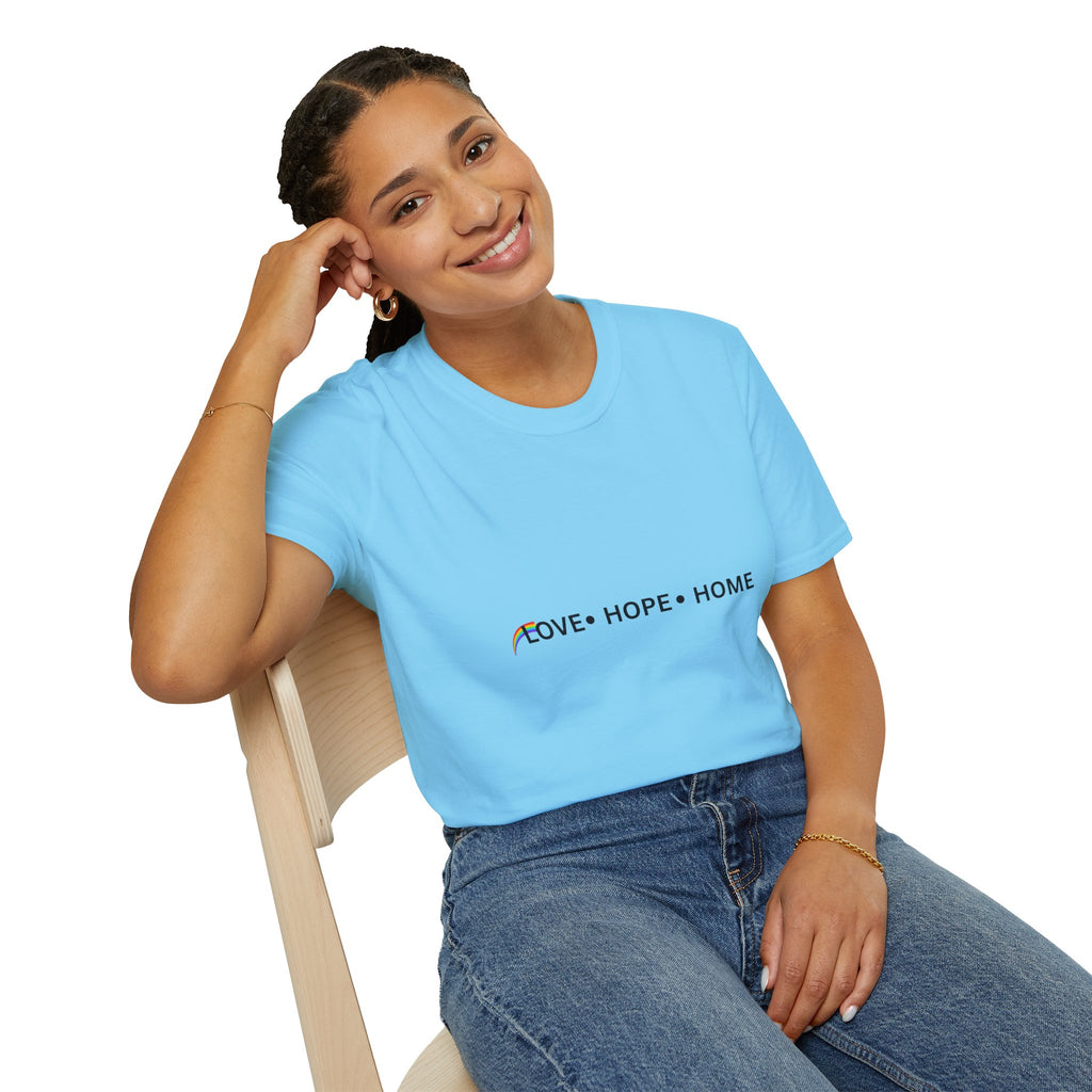 Love-Hope-Home Unisex Softstyle T-Shirt