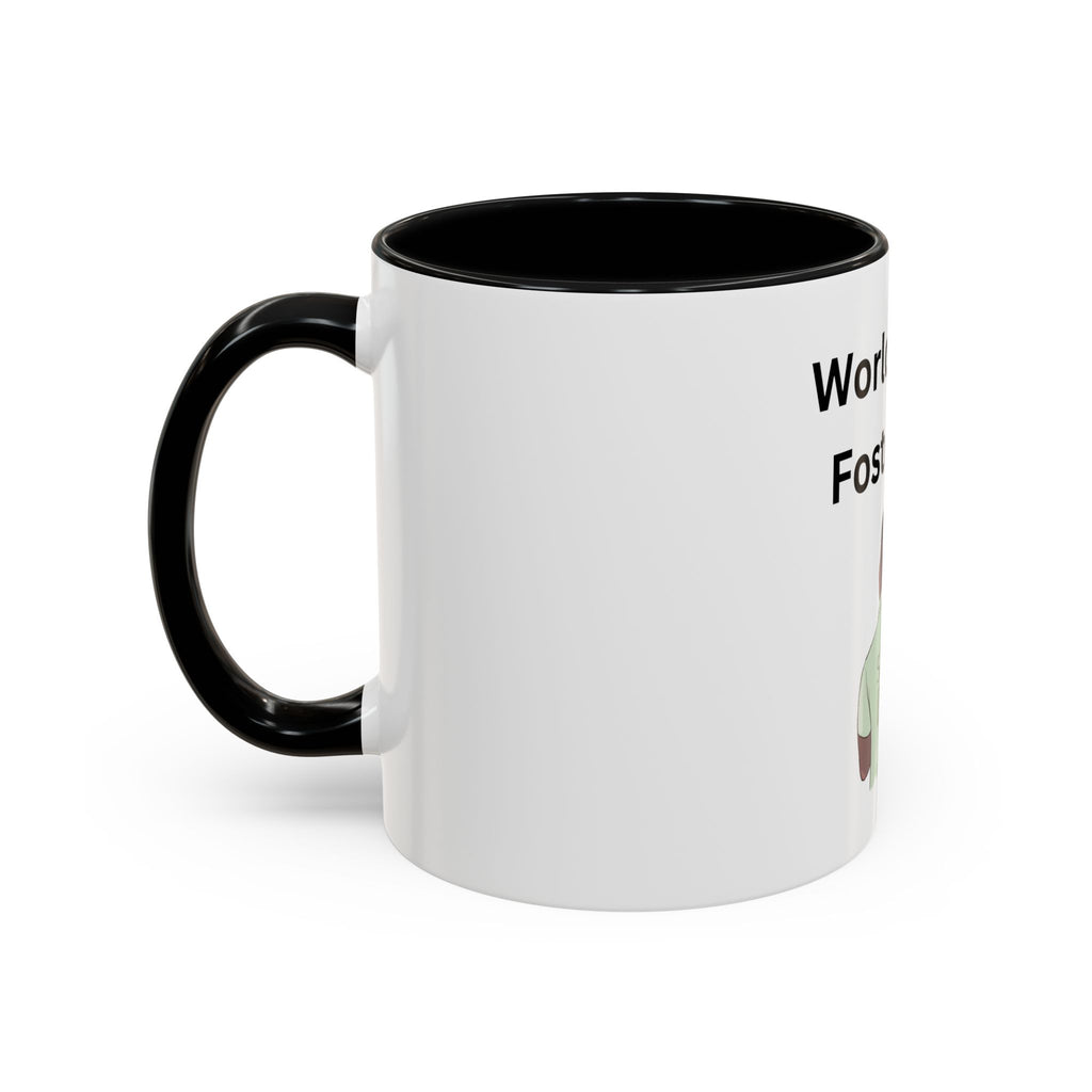 Worlds Best Dad Accent Coffee Mug (11, 15oz)