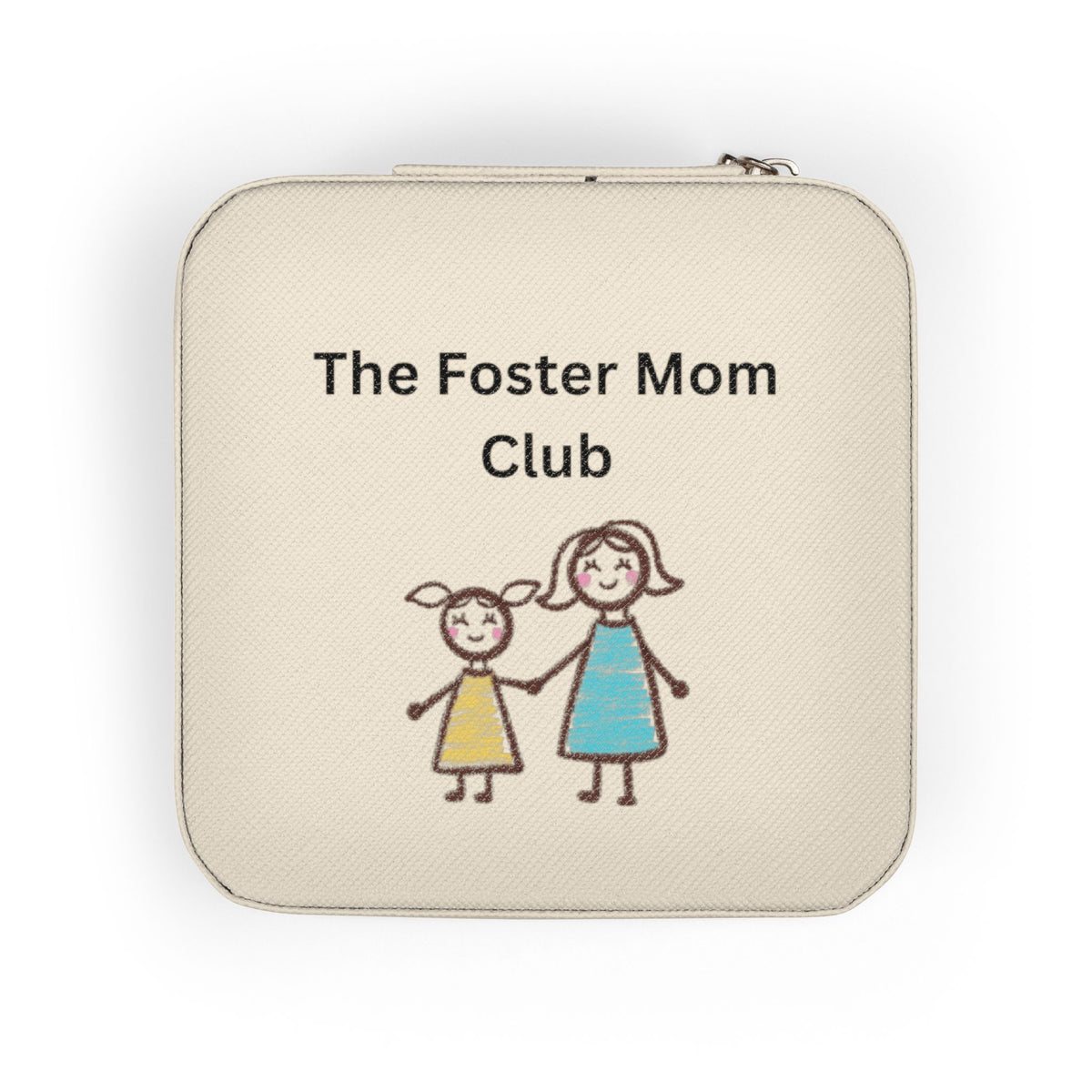 Foster Mom Club Jewelry Travel Case – Foster Mom Gift, Travel Jewelry Organizer