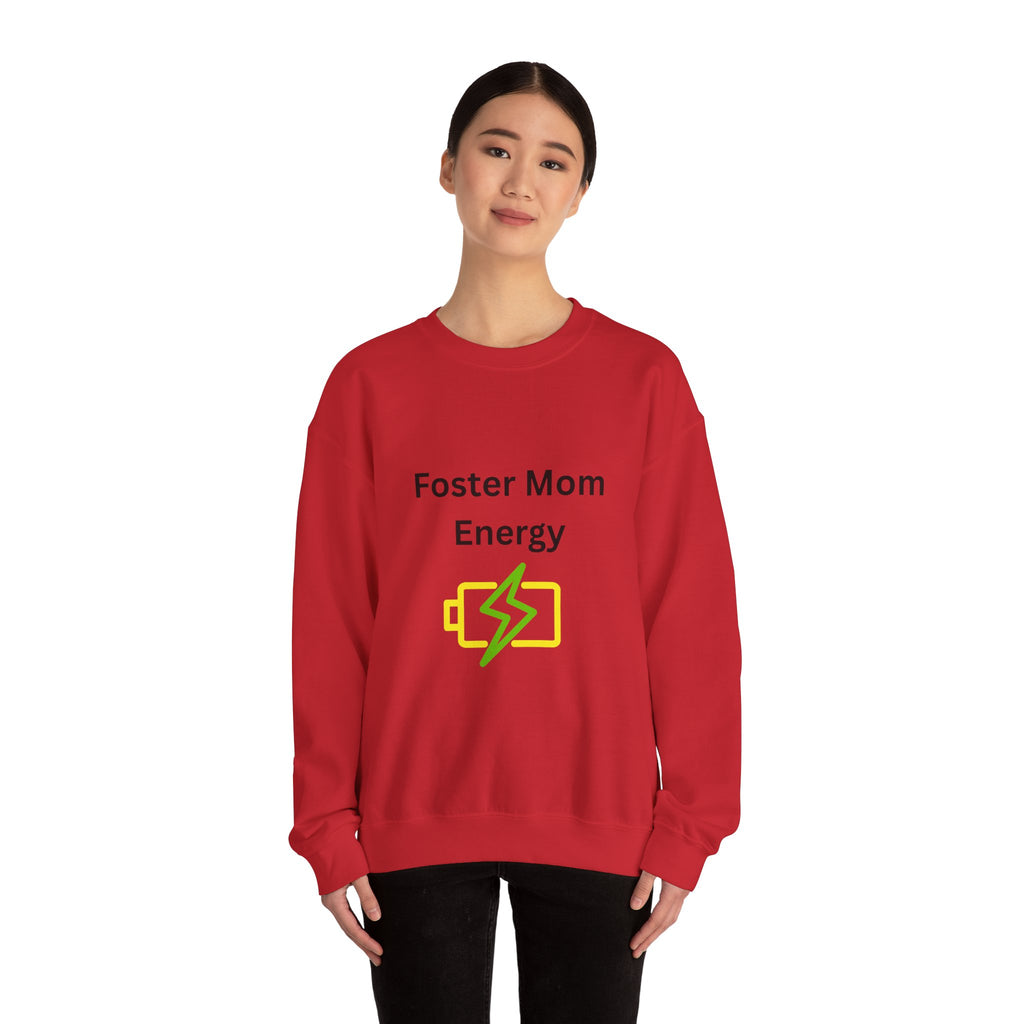 Foster Mom Energy Sweatshirt