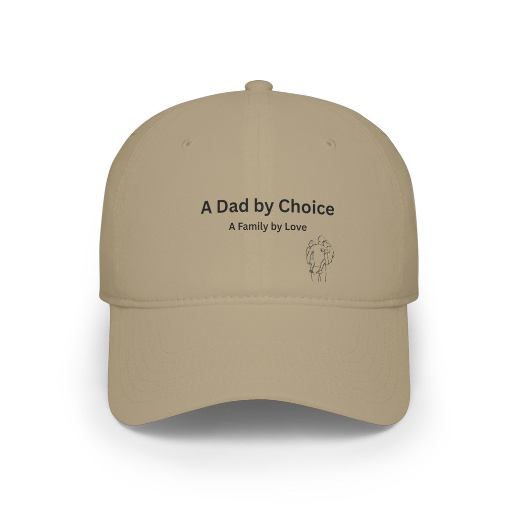 Dad By Choice Low Profile Baseball Cap