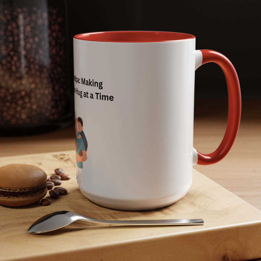Bonus Grandpa Coffee Mug – Foster Grandparent Gift, Foster Care Family Mug (11oz, 15oz)