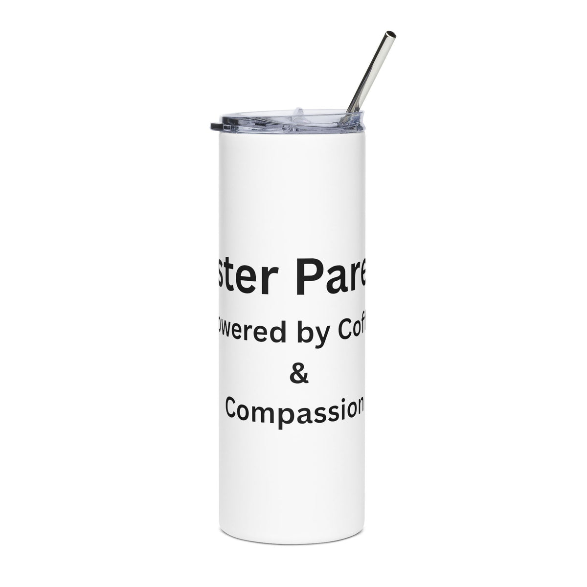Foster Parent Powered Stainless Steel Tumbler, 20oz