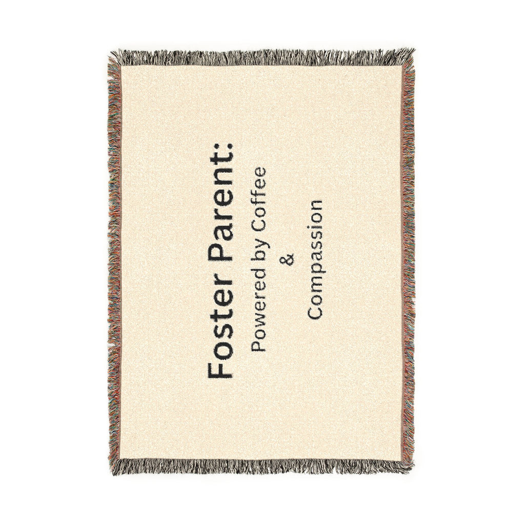 Foster Parent Powered Woven Blanket