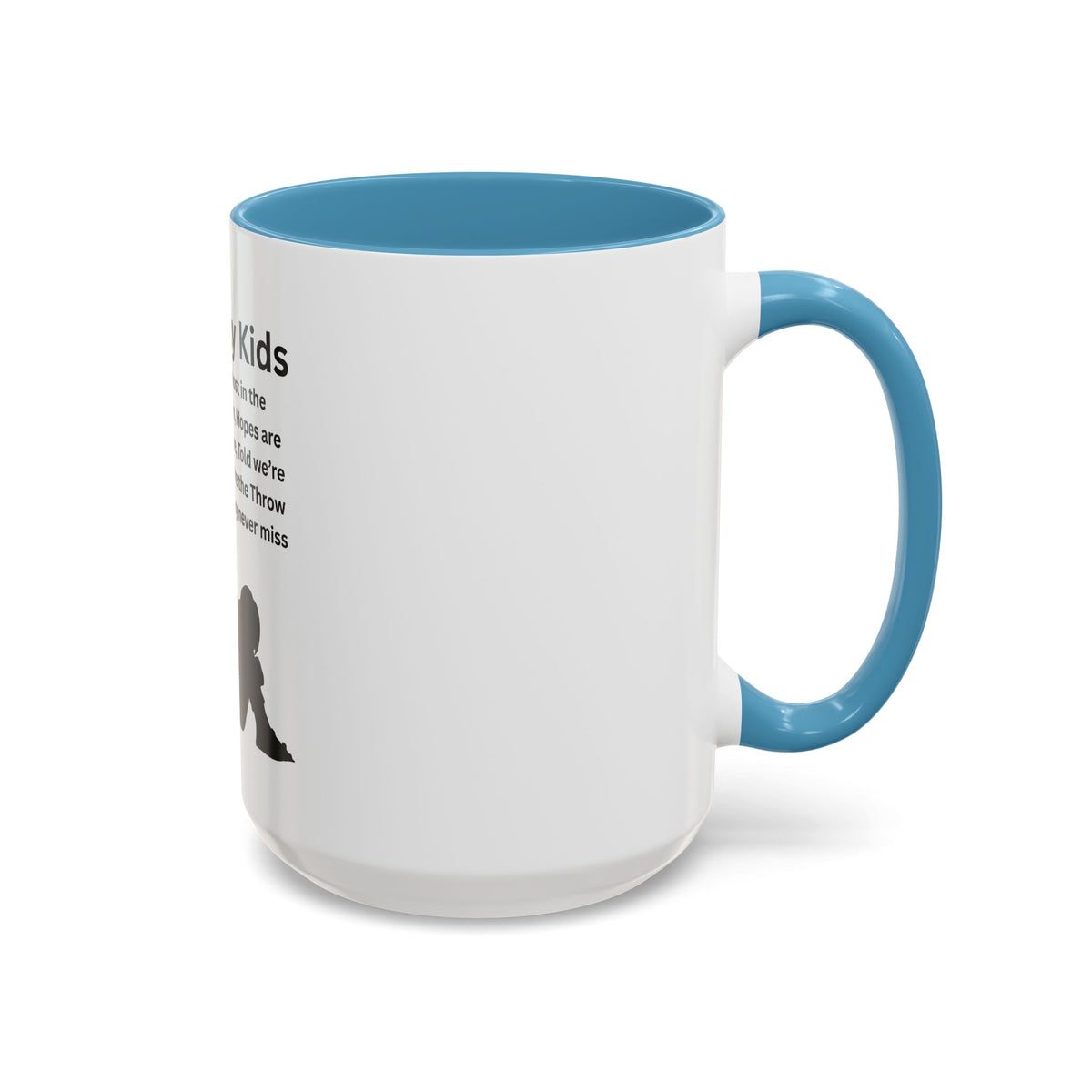 Throw away Kids Accent Coffee Mug (11, 15oz)