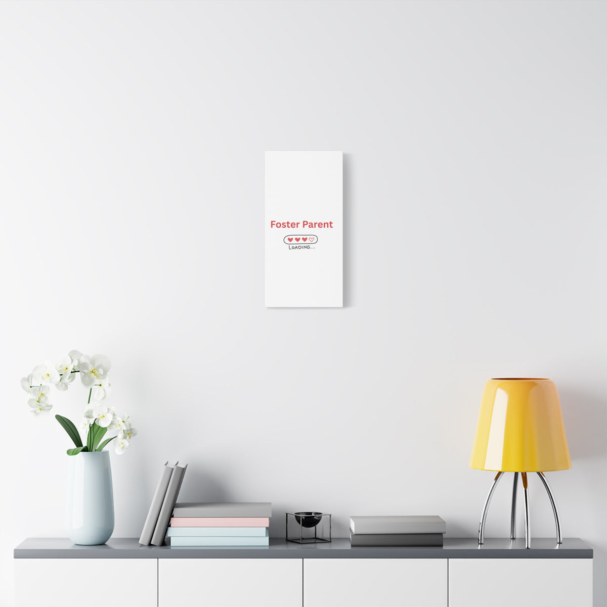 Foster Parent Loading Matte Canvas, Stretched, 1.25"
