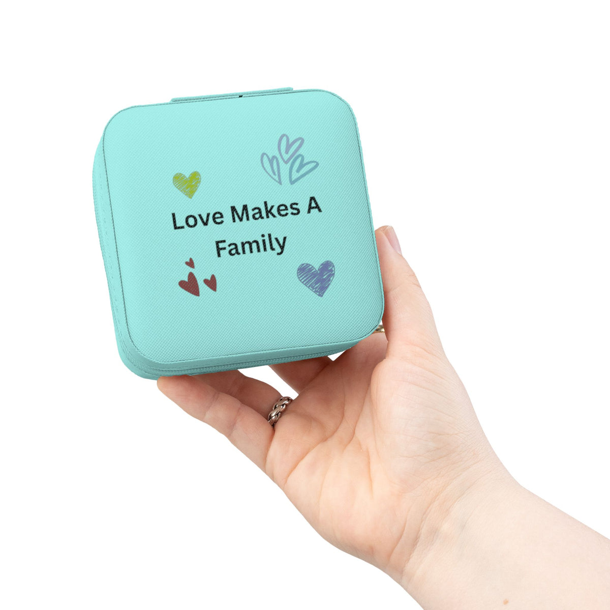 Love Makes  A Family Jewelry Travel Case