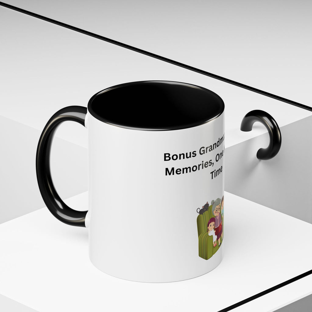 Bonus Grandma Coffee Mug – Foster Grandparent Gift, Foster Care Family Mug (11oz, 15oz)