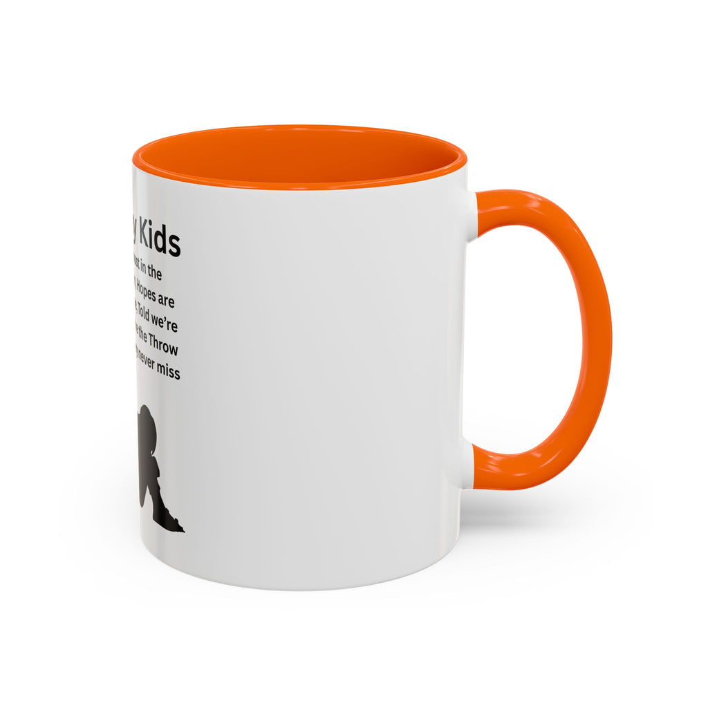 Throw away Kids Accent Coffee Mug (11, 15oz)