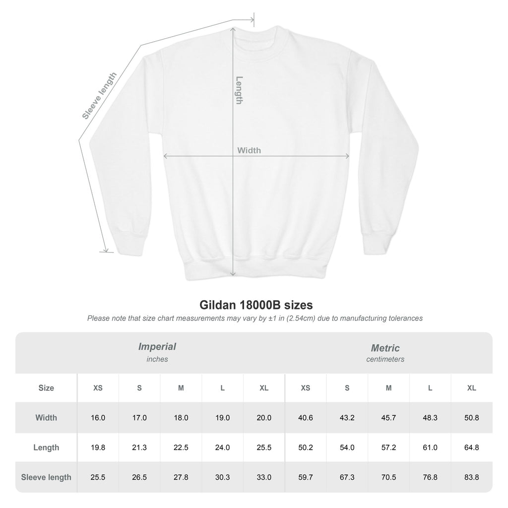 Love Makes A Family Youth Sweatshirt