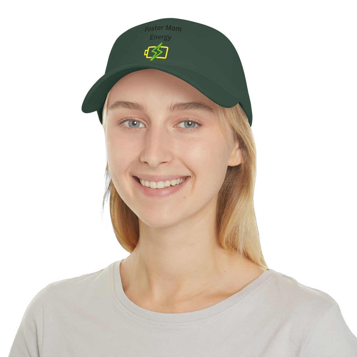 Foster Mom Energy Low Profile Baseball Cap