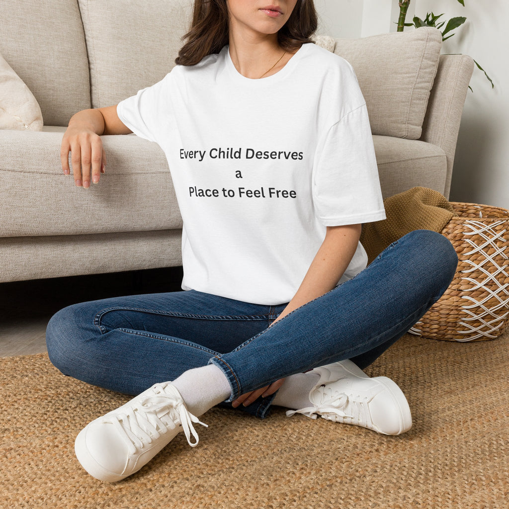 Every Child Deserves a Place to Feel Free Tee