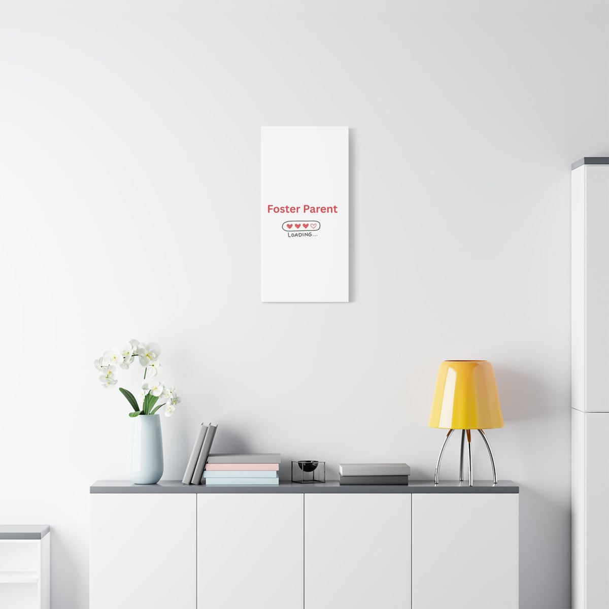 Foster Parent Loading Matte Canvas, Stretched, 1.25"
