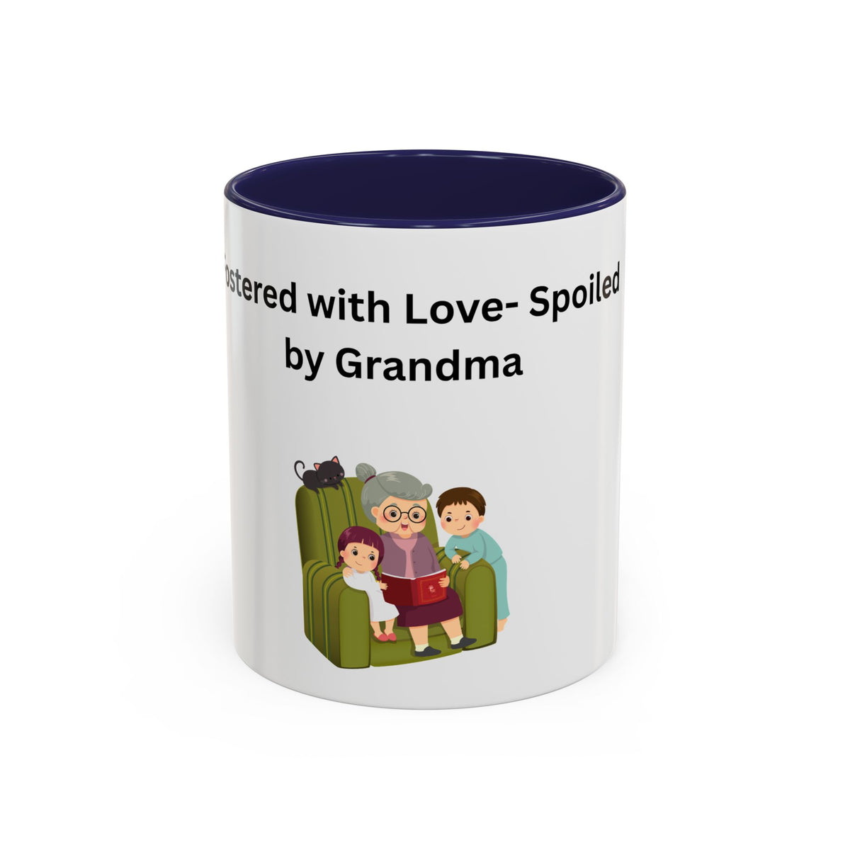 Fostered by Love Grandma Coffee Mug – Foster Grandma Gift, Foster Care Family Mug (11oz, 15oz)