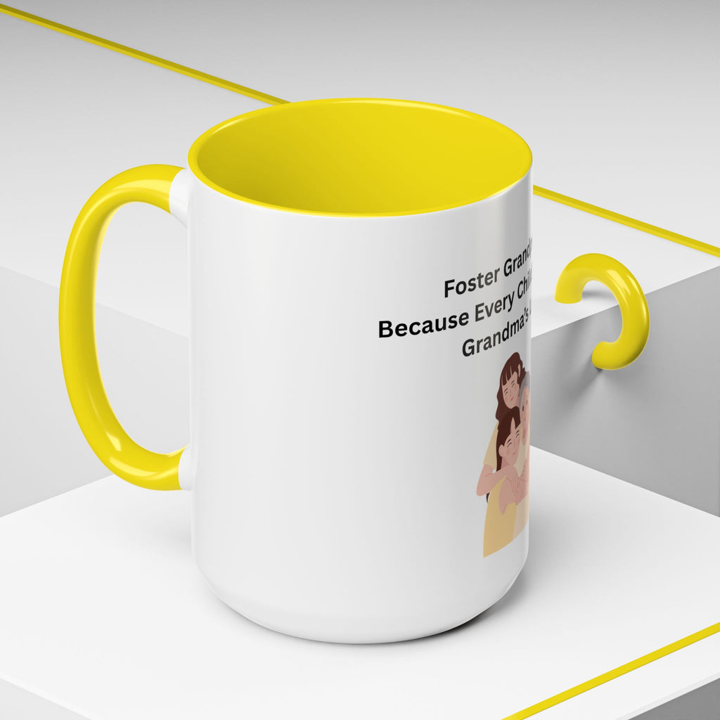 Grandma Coffee Mug – Foster Grandparent Gift, Foster Care Family Mug (11oz, 15oz)