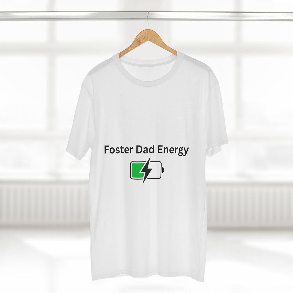 Foster Dad Energy T-Shirt – Funny Foster Dad Gift, Foster Care Awareness Tee