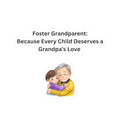 Foster grandparent1 Kiss-Cut Stickers
