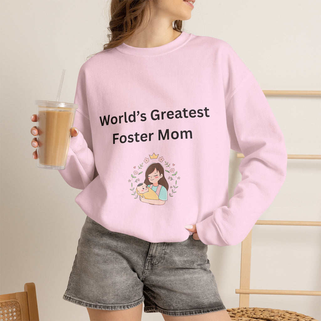Greatest Foster Mom Sweatshirt