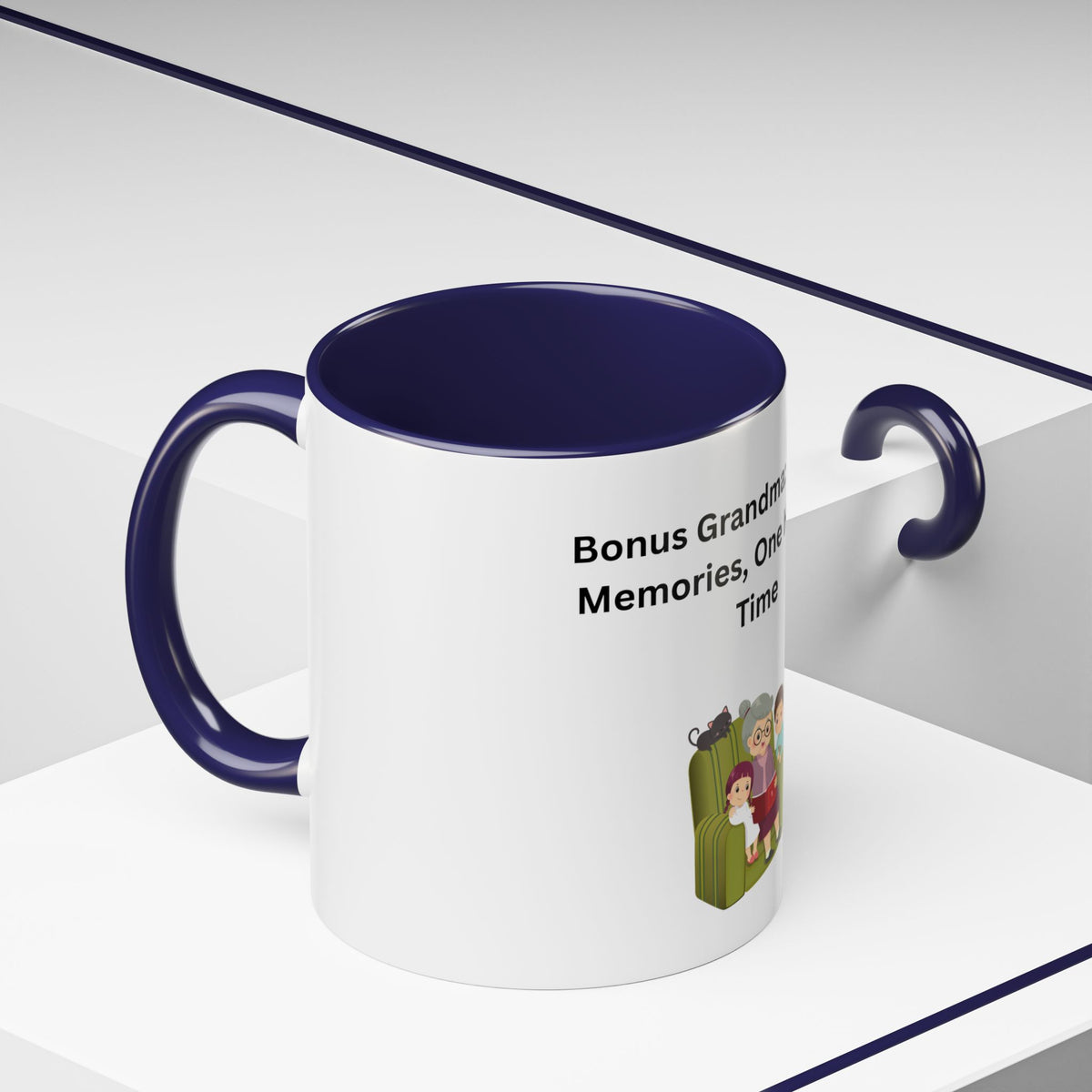 Bonus Grandma Coffee Mug – Foster Grandparent Gift, Foster Care Family Mug (11oz, 15oz)