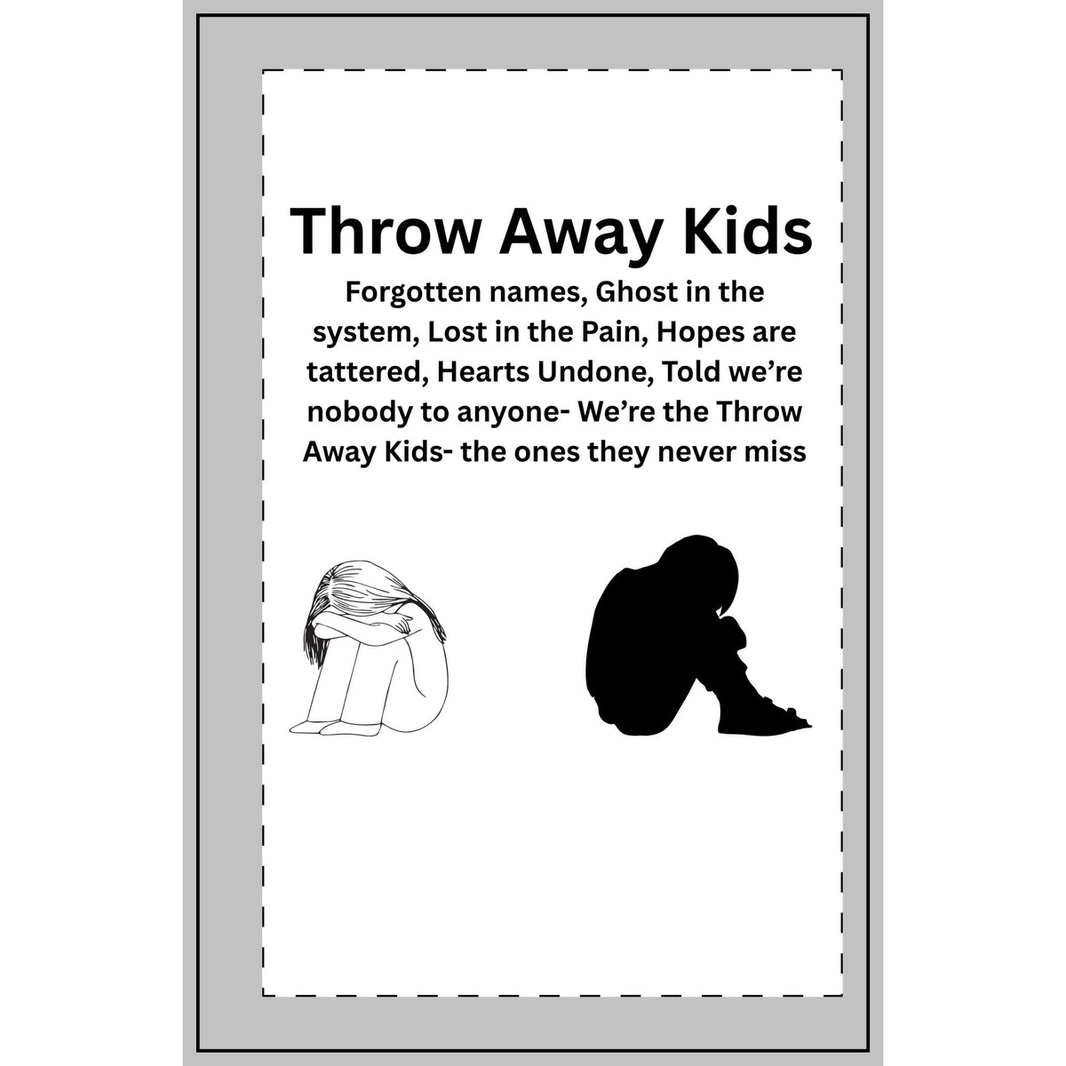 No Such Thing as Throwaway Kids Spiral Notebook – Dotted