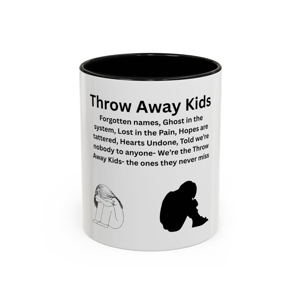 Throw away Kids Coffee Mug (11, 15oz)