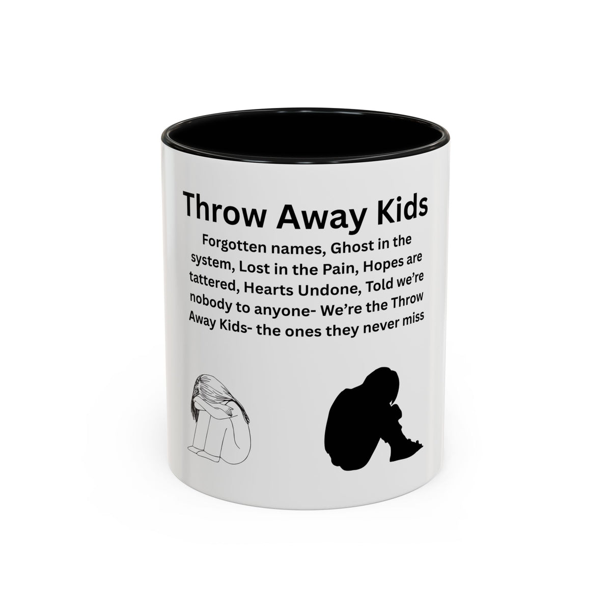 Throw away Kids Coffee Mug (11, 15oz)