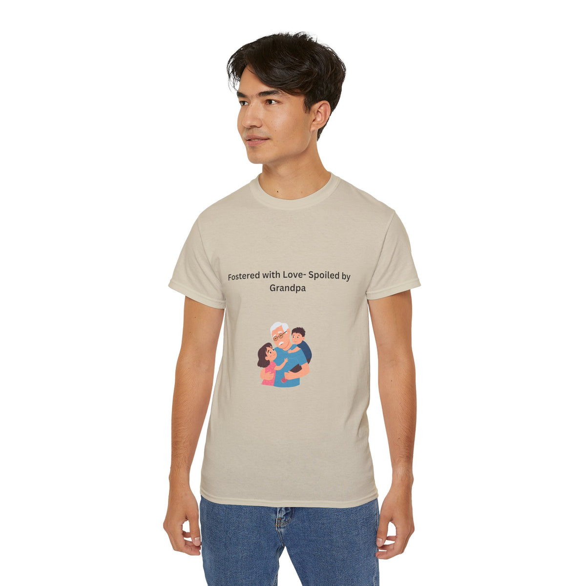 Fostered Grandpa Unisex Ultra Cotton Tee