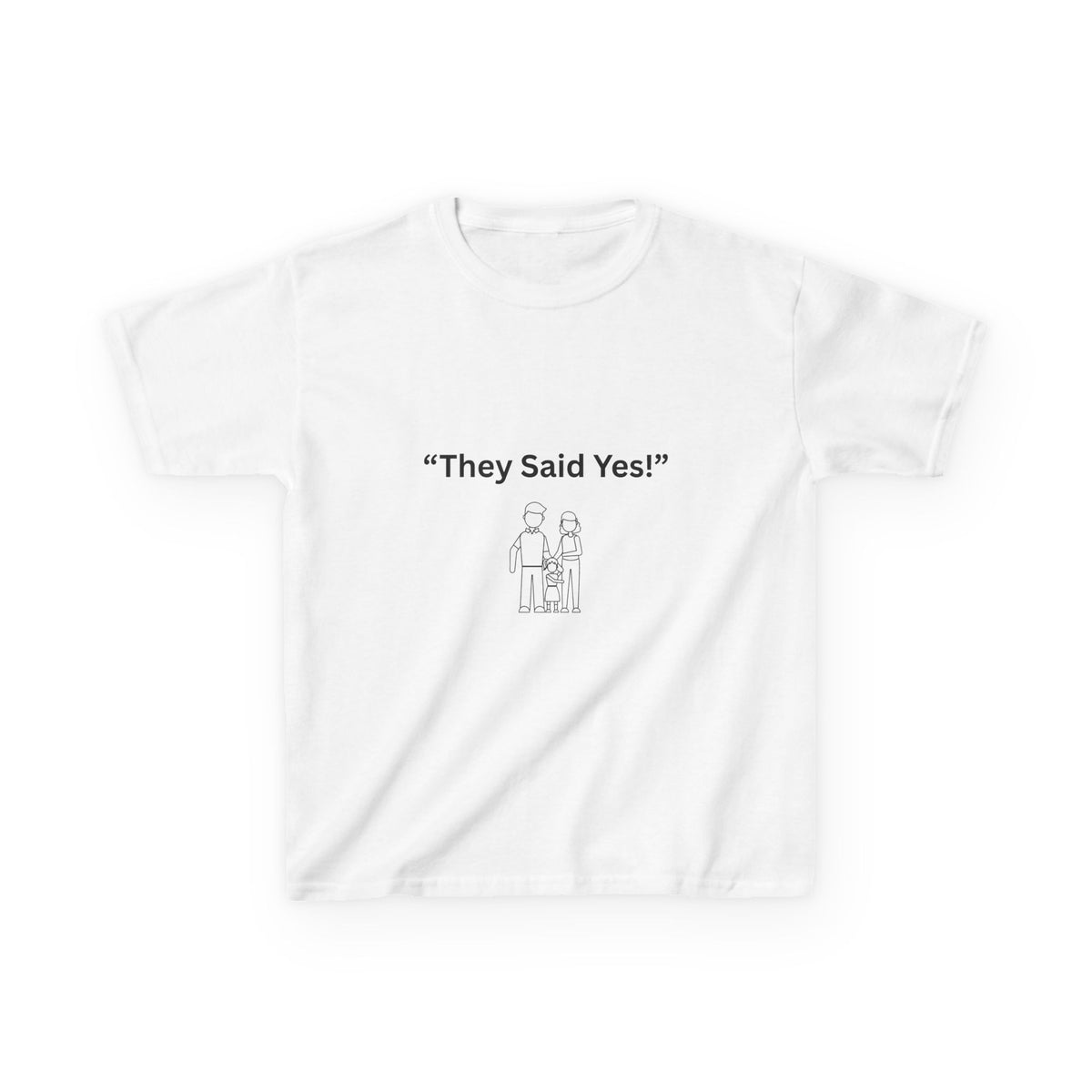 "They Said Yes" Kids Tee