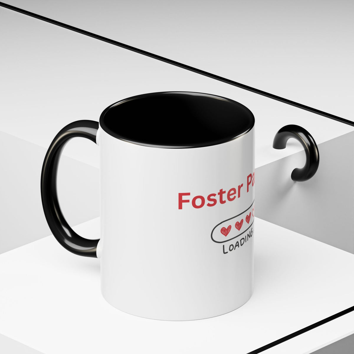 Foster Parent Loading Accent Coffee Mug (11, 15oz)