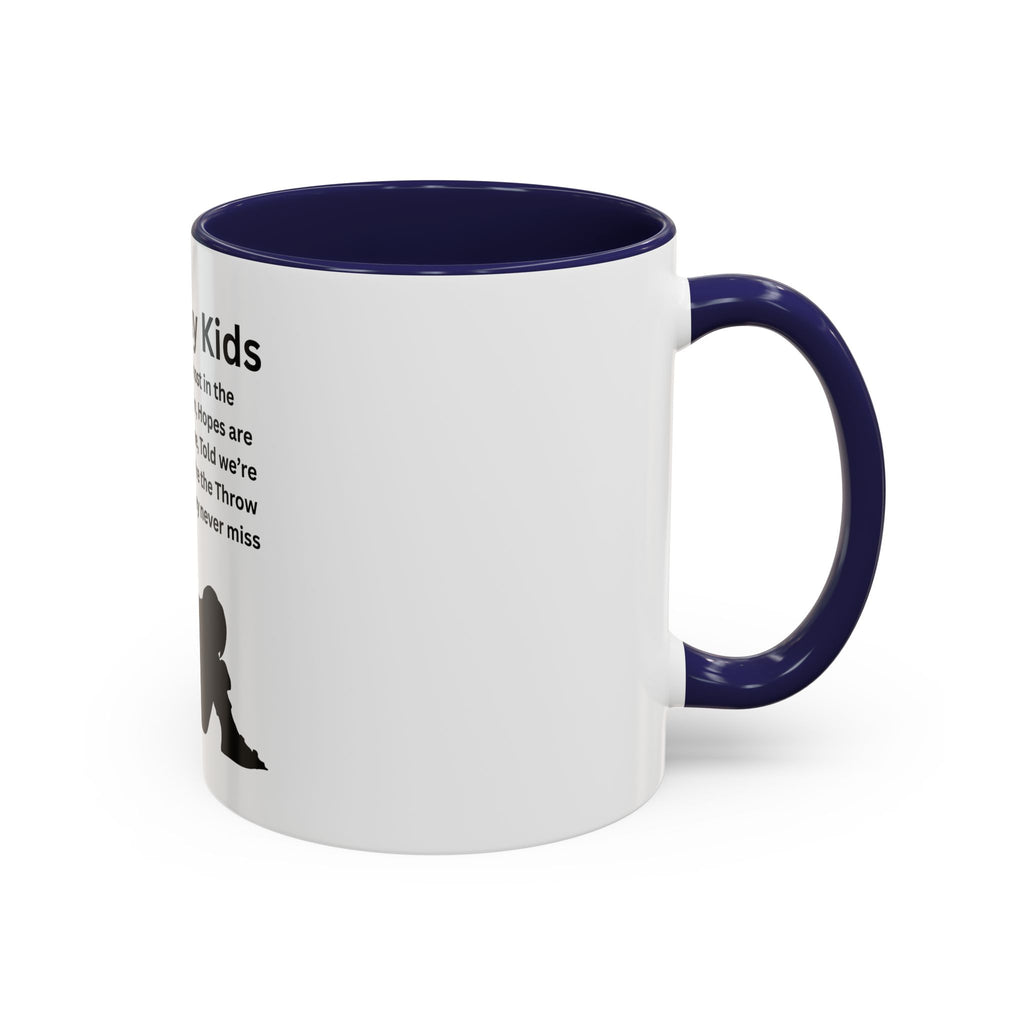 Throw away Kids Accent Coffee Mug (11, 15oz)