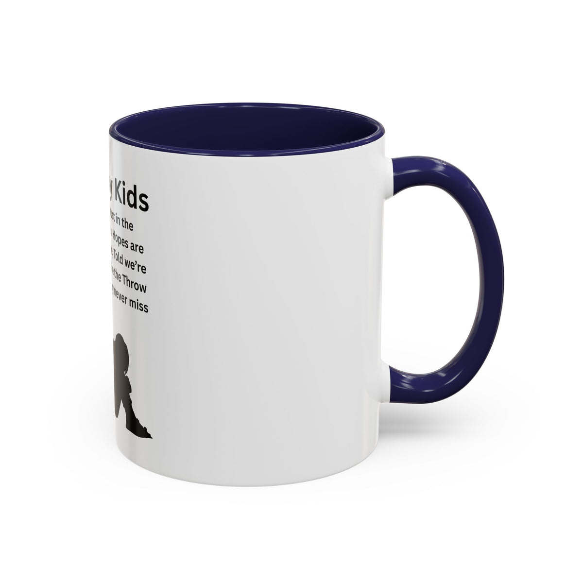 Throw away Kids Accent Coffee Mug (11, 15oz)