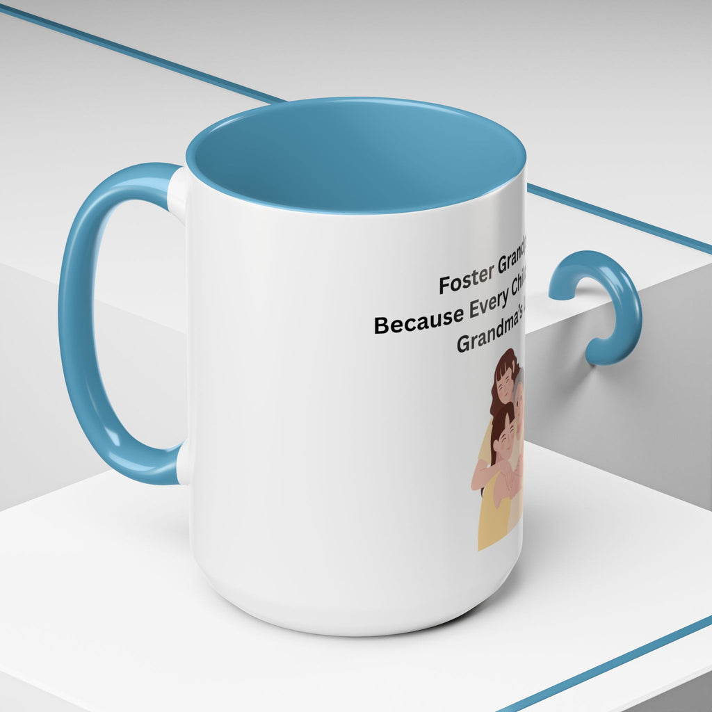 Grandma Coffee Mug – Foster Grandparent Gift, Foster Care Family Mug (11oz, 15oz)