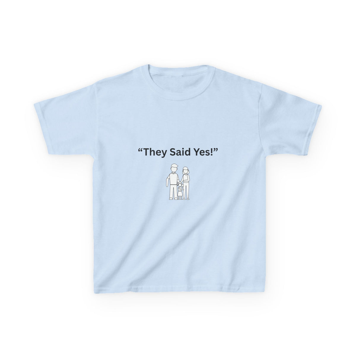 "They Said Yes" Kids Tee