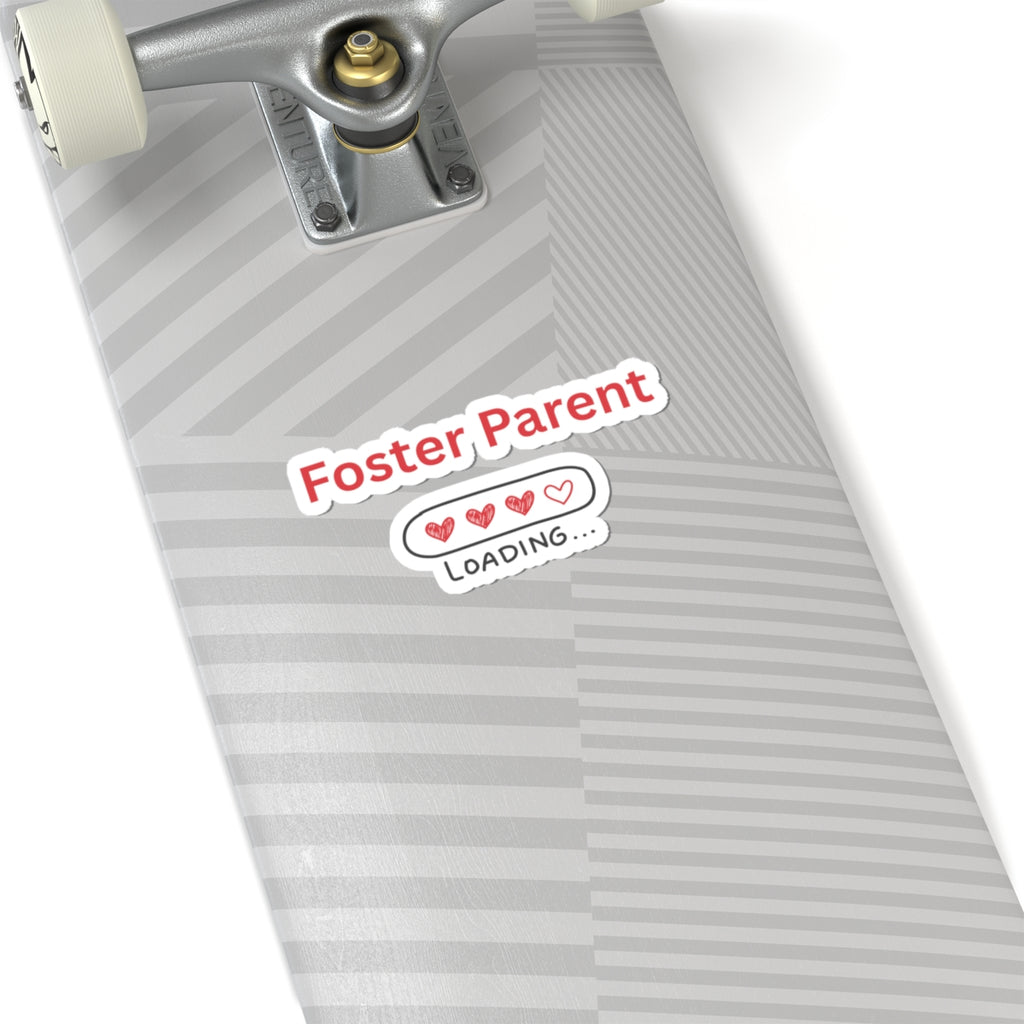 Foster Parent Loading Kiss-Cut Stickers
