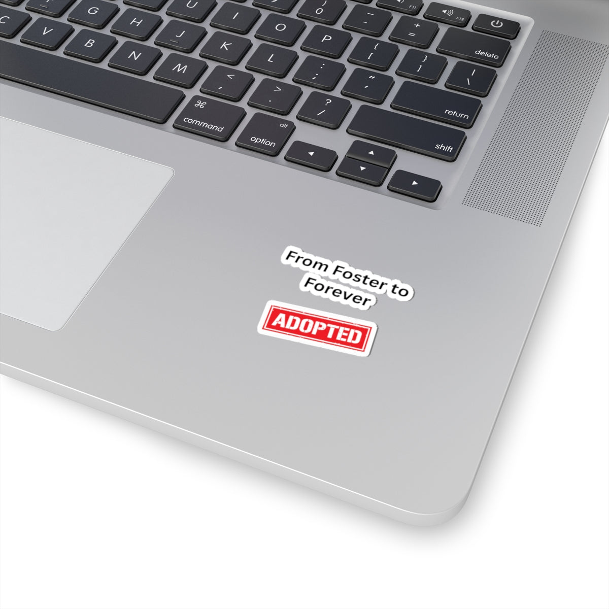 Adopted Sticker – Adoption Gift, Foster Care to Adoption Vinyl Sticker