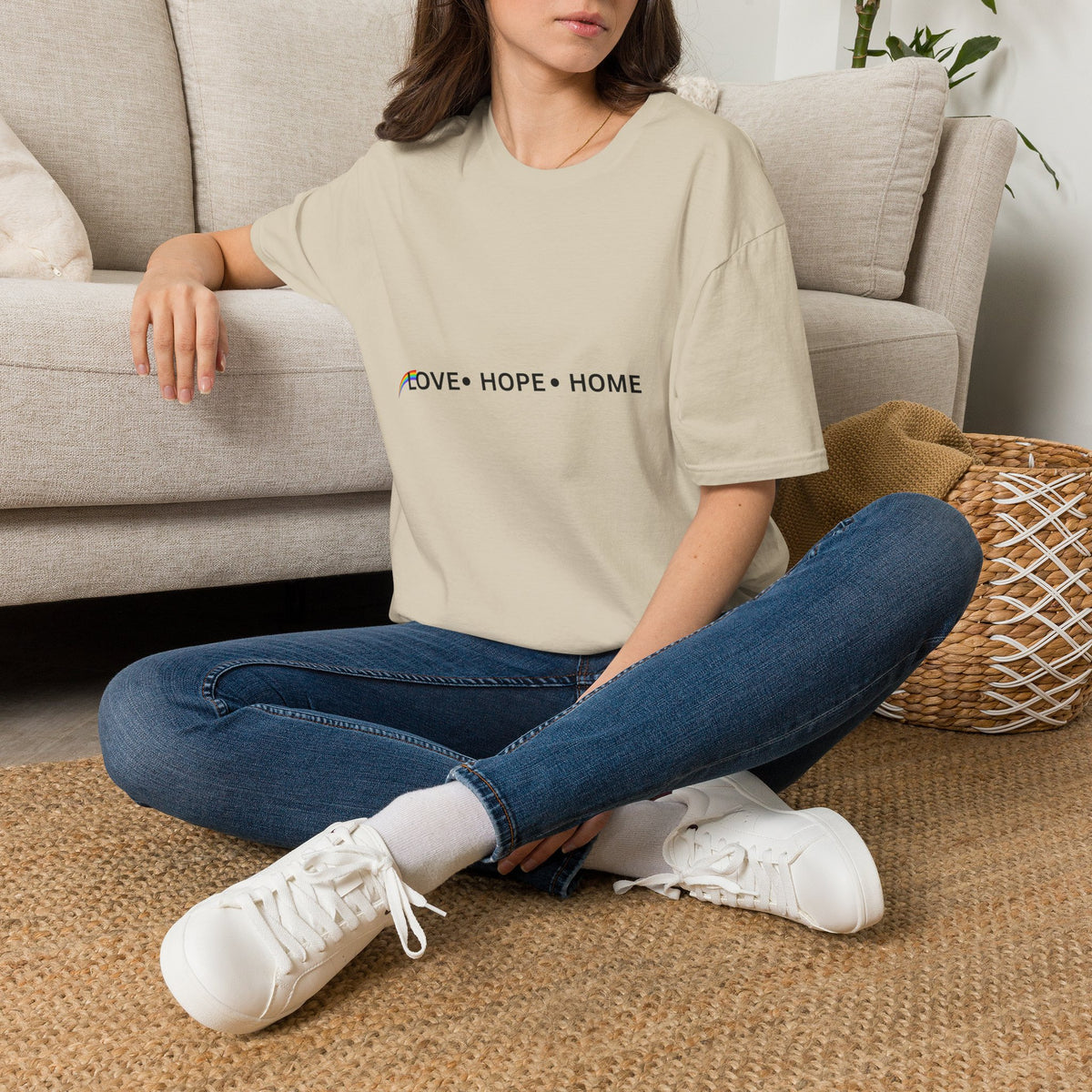Love-Hope-Home Unisex Softstyle T-Shirt